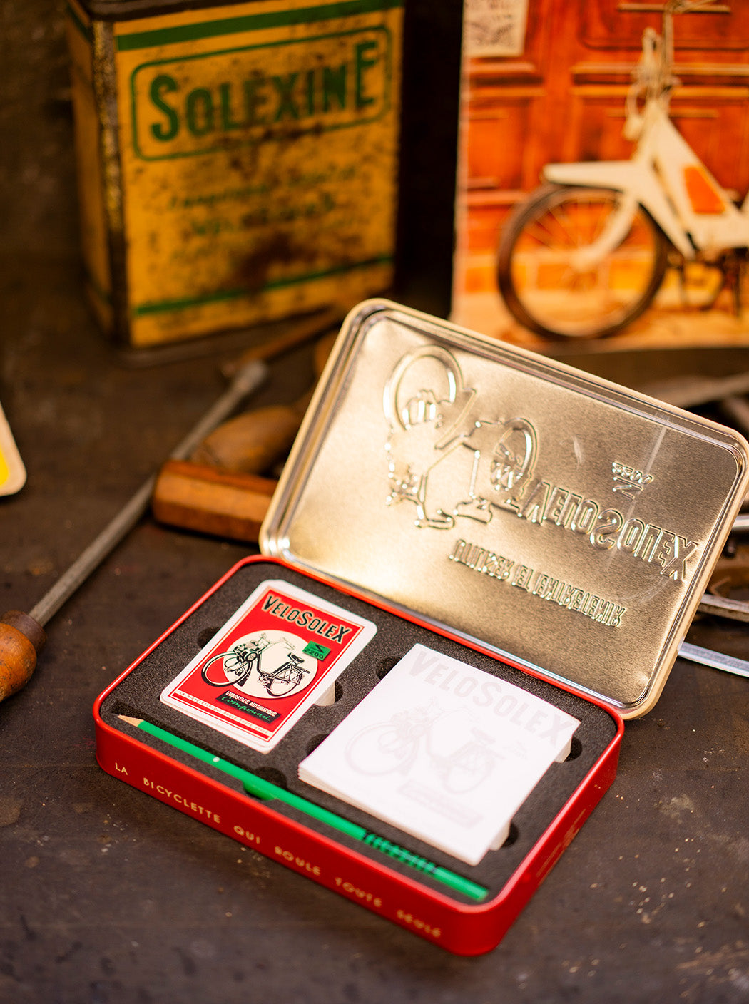 Coffret de jeu «VeloSolex»