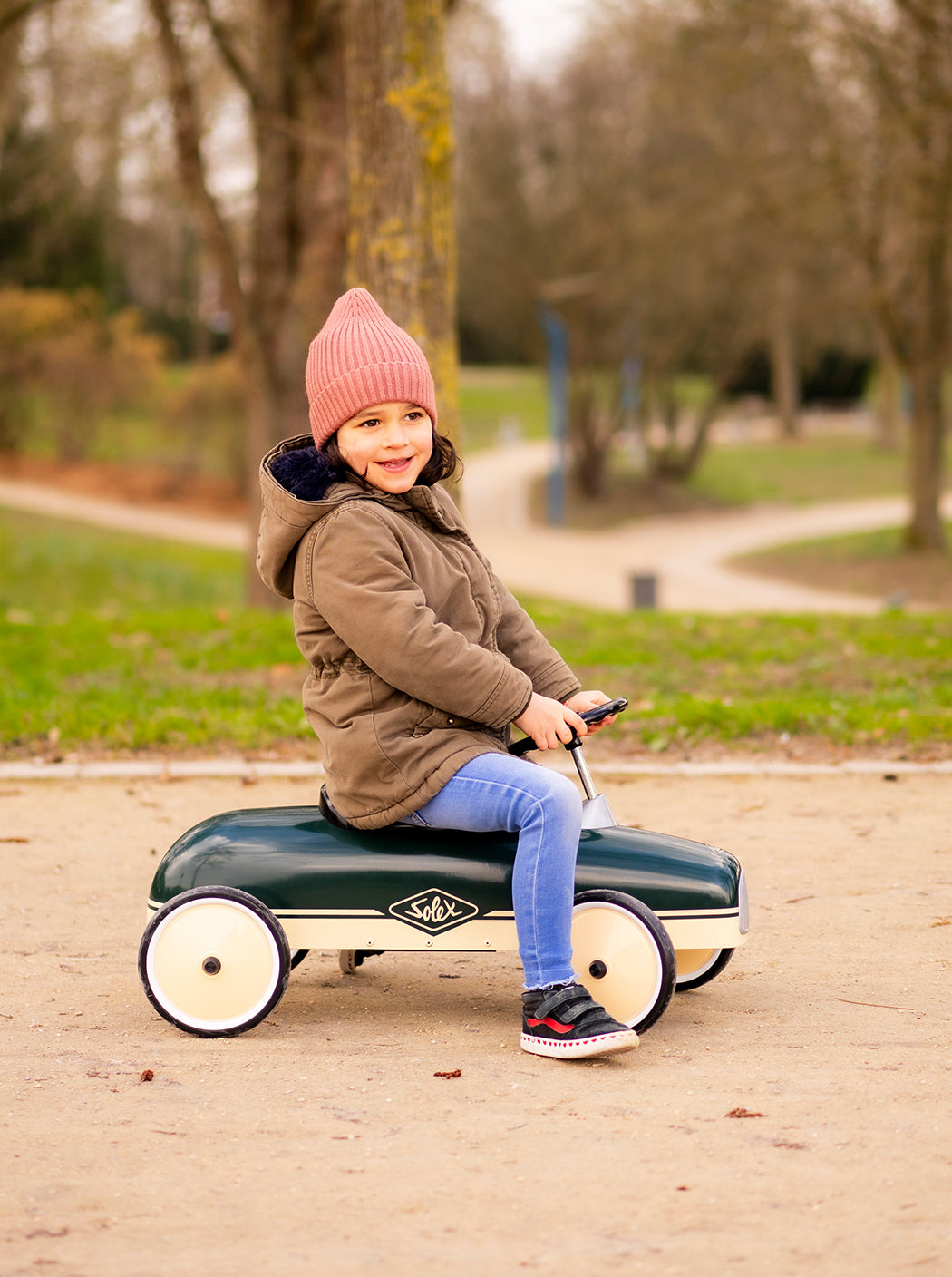 Le P'tit Solex - Trotteur enfant vert