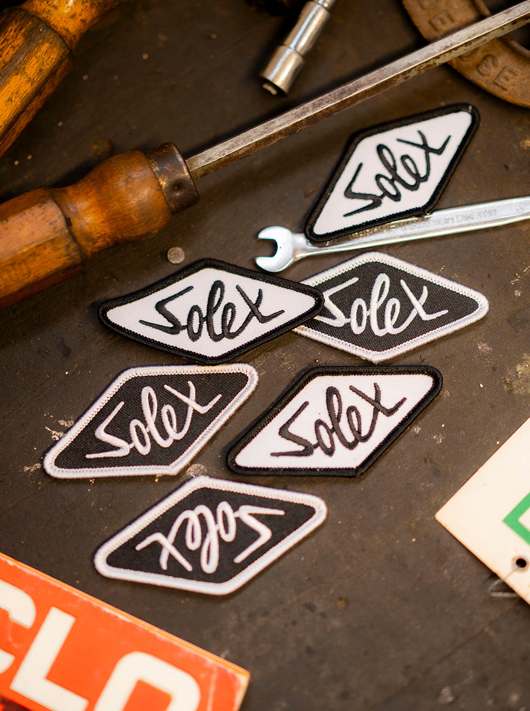 Patch officiel «Solex» noir