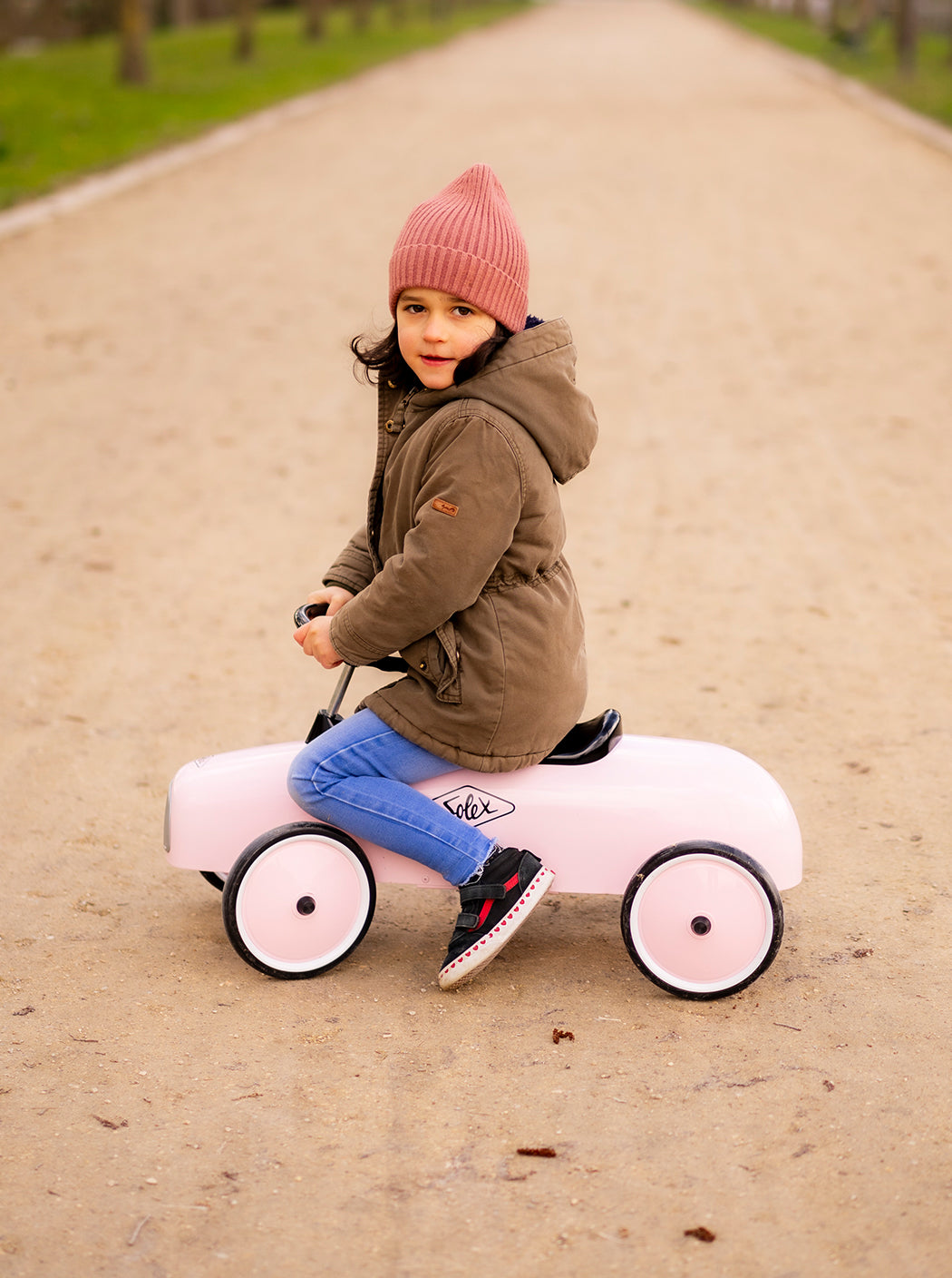 Le P'tit Solex - Trotteur enfant rose