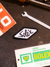 Patch officiel «Solex» blanc