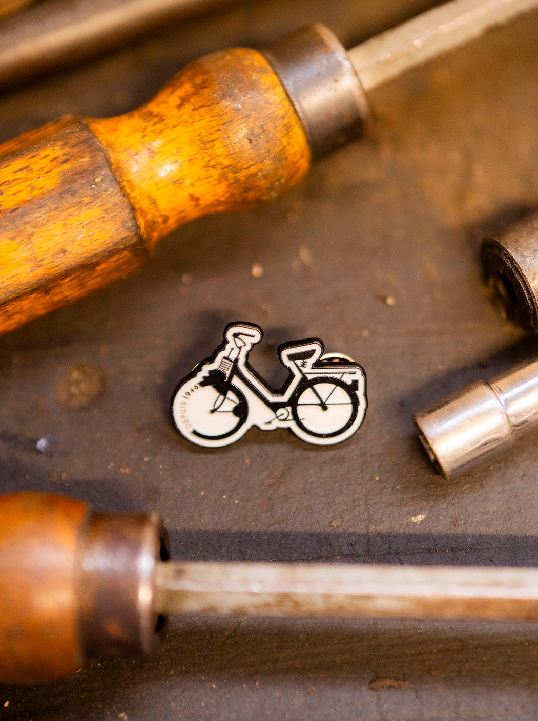 Pin’s Solex « Depuis 1946 »