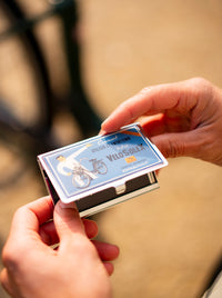 Porte-cartes métal « VeloSoleX »